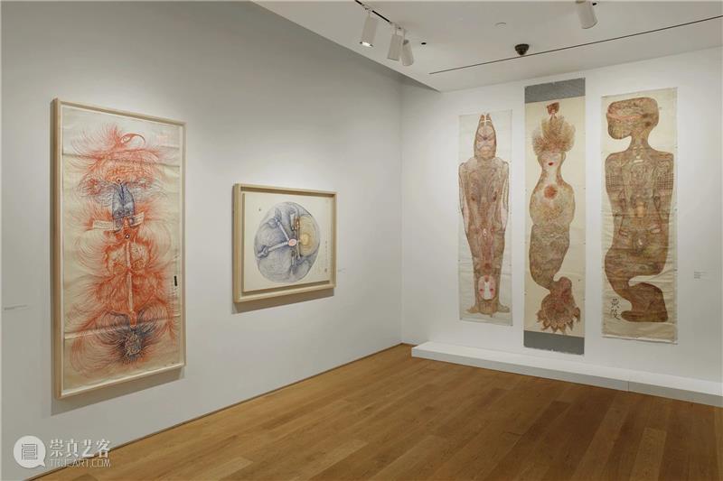 回顾 | 郭凤怡美国美术馆巡展“遥视” 遥视 郭凤怡美国美术馆 郭凤怡 纽约绘画中心 萨凡纳艺术与设计学院美术馆 艺术家 美国 美术 馆个展 整体 崇真艺客