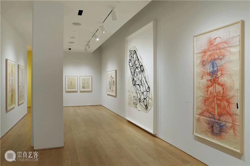 回顾 | 郭凤怡美国美术馆巡展“遥视” 遥视 郭凤怡美国美术馆 郭凤怡 纽约绘画中心 萨凡纳艺术与设计学院美术馆 艺术家 美国 美术 馆个展 整体 崇真艺客