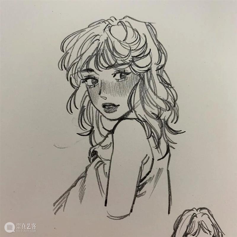 这人物速涂太好看了吧 人物 chaeee 线条 表情 个性 头像 作品 往期 好文 质感 崇真艺客