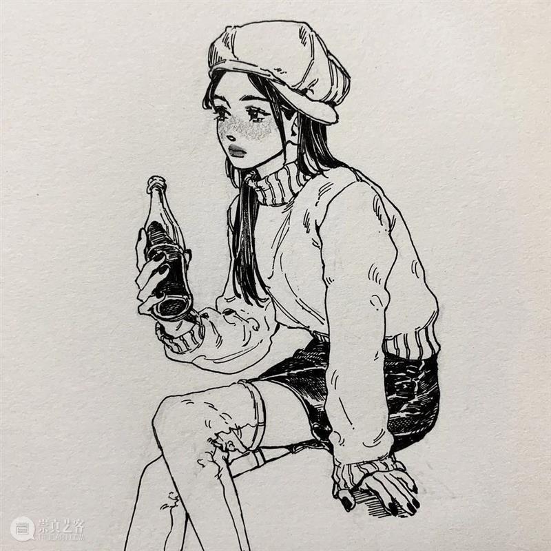 这人物速涂太好看了吧 人物 chaeee 线条 表情 个性 头像 作品 往期 好文 质感 崇真艺客