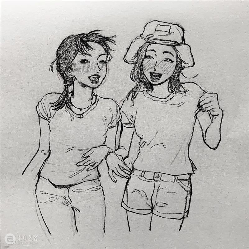 这人物速涂太好看了吧 人物 chaeee 线条 表情 个性 头像 作品 往期 好文 质感 崇真艺客