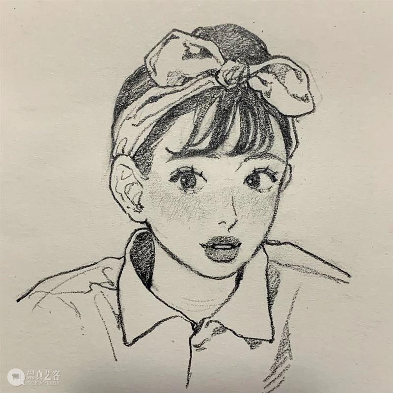 这人物速涂太好看了吧 人物 chaeee 线条 表情 个性 头像 作品 往期 好文 质感 崇真艺客