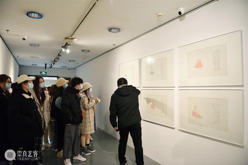 活动现场|这次水墨艺术“走近”高校，我们带着展览走出去、引导观众走进来！ 水墨 活动 高校 艺术 现场 观众 目前 武汉美术馆 学术研究 系列展 崇真艺客