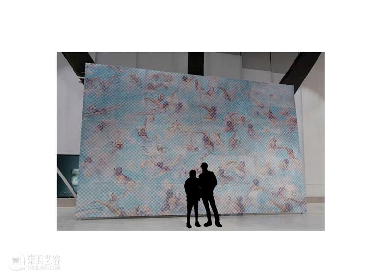 林科 Lin Ke｜参与金鹰美术馆揭幕大展 G Museum ｜作品《游泳》介绍 林科 游泳 作品 Ke｜参与金鹰美术馆 大展 介绍 铝板 Swimming 图片 南京金鹰美术馆 崇真艺客