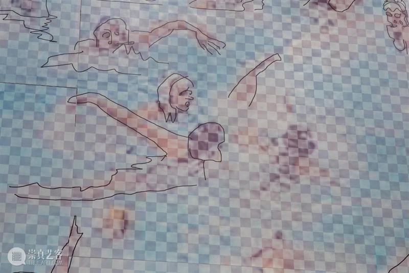 林科 Lin Ke｜参与金鹰美术馆揭幕大展 G Museum ｜作品《游泳》介绍 林科 游泳 作品 Ke｜参与金鹰美术馆 大展 介绍 铝板 Swimming 图片 南京金鹰美术馆 崇真艺客