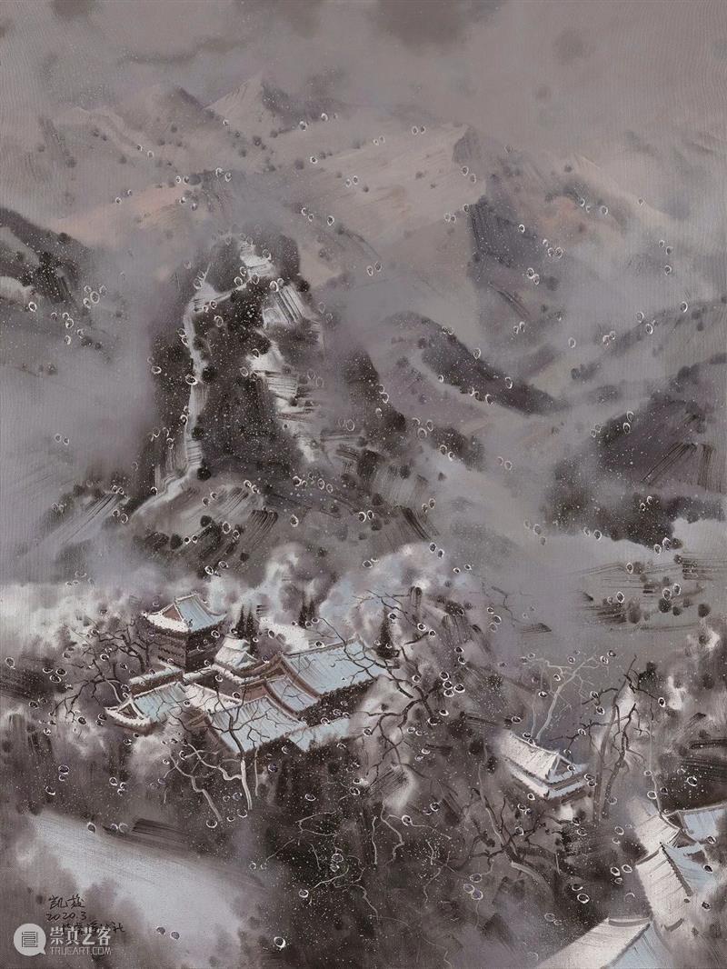 【线上展览】“心灵·表征”翁凯旋油画作品展 翁凯旋 心灵 线上 表征 油画 作品展 刘郎 蓬山远 蓬山 心灵深处 崇真艺客