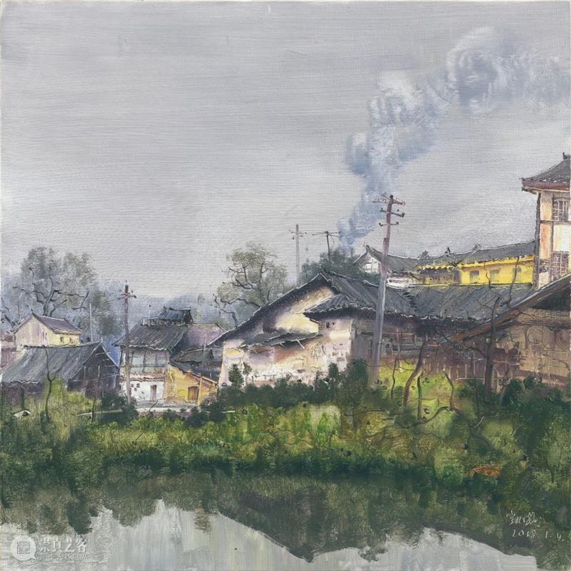 【线上展览】“心灵·表征”翁凯旋油画作品展 翁凯旋 心灵 线上 表征 油画 作品展 刘郎 蓬山远 蓬山 心灵深处 崇真艺客