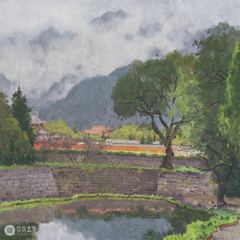 【线上展览】“心灵·表征”翁凯旋油画作品展 翁凯旋 心灵 线上 表征 油画 作品展 刘郎 蓬山远 蓬山 心灵深处 崇真艺客
