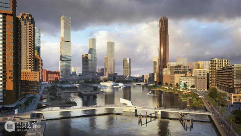 Mecanoo‘鹿特丹海事中心’方案，水面上的三个‘螺旋’ 螺旋 水面 Mecanoo 鹿特丹海事中心 方案 鹿特丹 haven 沿岸 标志性 建筑物 崇真艺客