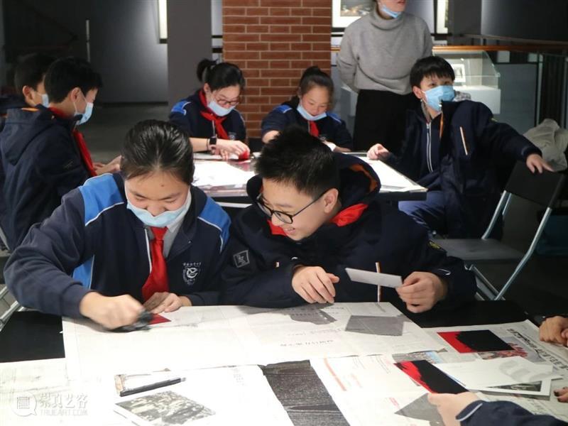 【活动回顾】舌尖上的凹版画 活动 版画 舌尖 美术馆 美术 上海市西南位育中学 初一 初二 年级 部分 崇真艺客