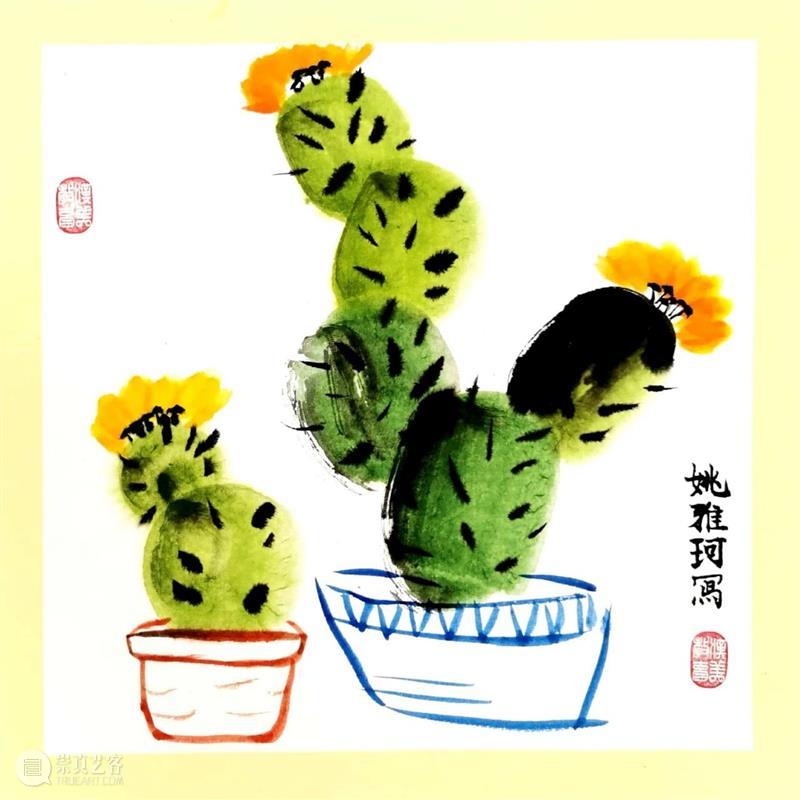 线上展览 | 《童趣·象外之境》水墨进校园合作艺术成果展（三） 童趣 水墨 校园 艺术 成果展 线上 象外之境 汉美 黎岸创艺 上海青浦区协和双语学校 崇真艺客