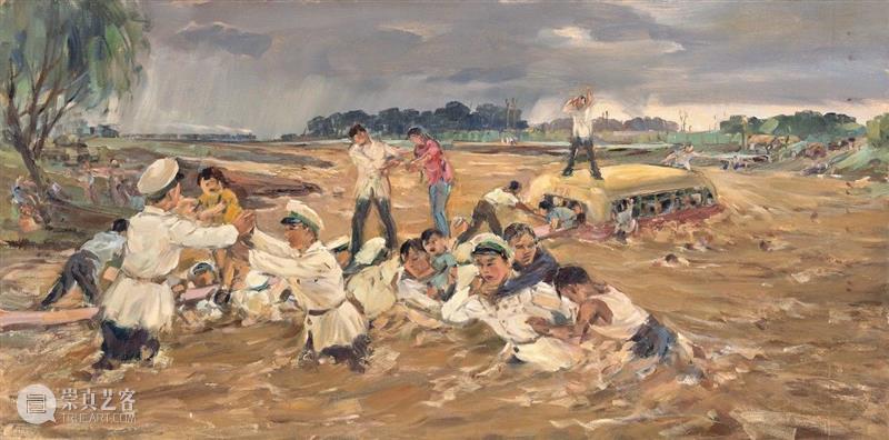 见证北平解放,用画笔记录家国新貌 |宋步云诞辰110周年纪念展 宋步云 诞辰 纪念展 家国 北平 画笔 云水襟怀云水 冯延 岁月 对方 崇真艺客