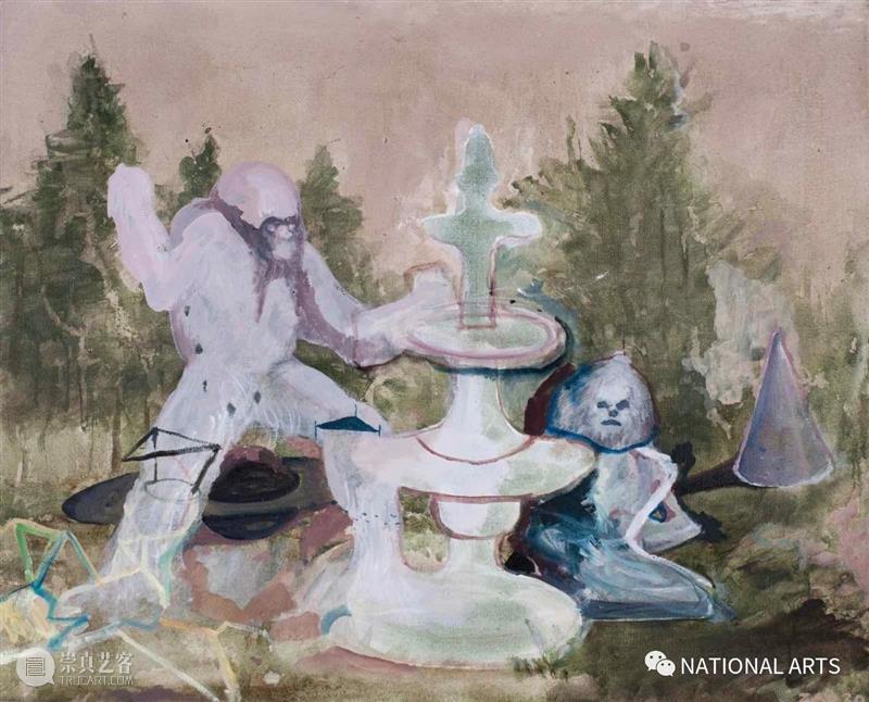 国家美术·展讯丨出神：靳山与赵洋 靳山 赵洋 国家 美术 展讯 名称 时间 地点 昊美术馆 现场 崇真艺客