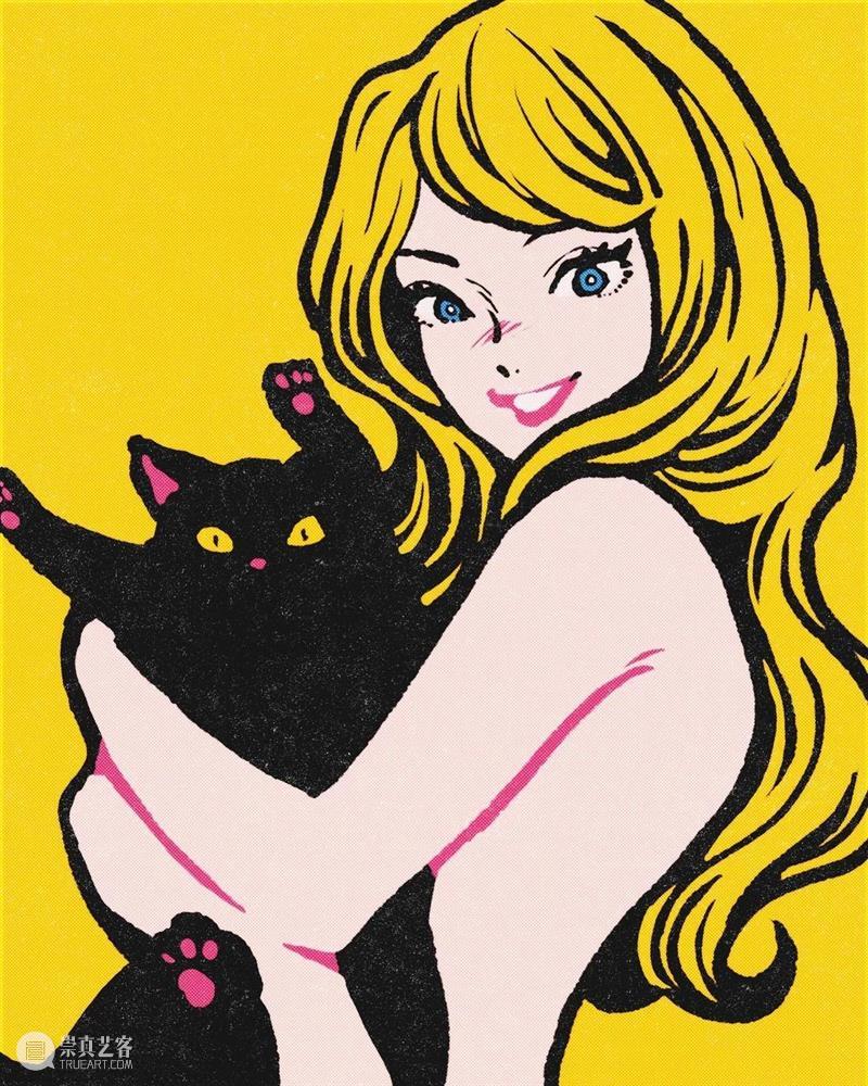 帅气的画风人像 人像 画风 日本 画师 @kamin illust 时尚 画面 主体 女性 崇真艺客