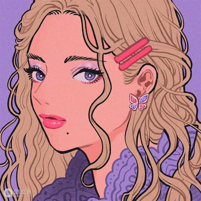 帅气的画风人像 人像 画风 日本 画师 @kamin illust 时尚 画面 主体 女性 崇真艺客