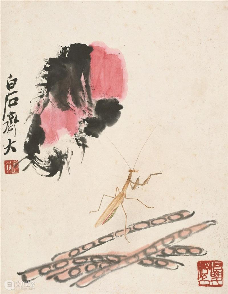 “月圆天宝，花好年丰”：北京画院藏齐白石艺术精品展于苏州博物馆开展  北京画院 北京画院 齐白石 艺术 苏州博物馆 月圆天宝 好年丰 精品 薛良 精品展 海报 崇真艺客