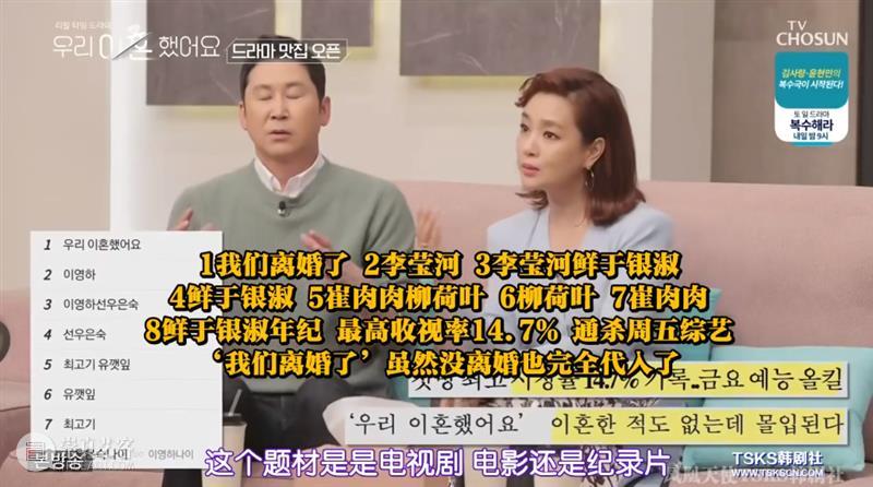用离婚的明星夫妻搞事情，近期最值得吃瓜的综艺来了 综艺 明星 事情 夫妻 近期 作者 公号 电影 豆瓣 内容 崇真艺客