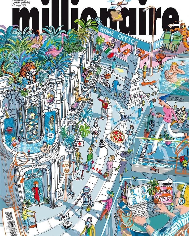 日常生活是城市最美的风景 风景 城市 日常生活 柏林 建筑师 书籍 作家 插画家 Carlo Stanga 崇真艺客