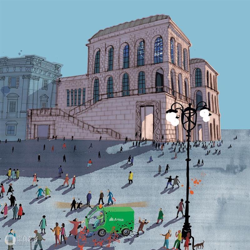 日常生活是城市最美的风景 风景 城市 日常生活 柏林 建筑师 书籍 作家 插画家 Carlo Stanga 崇真艺客