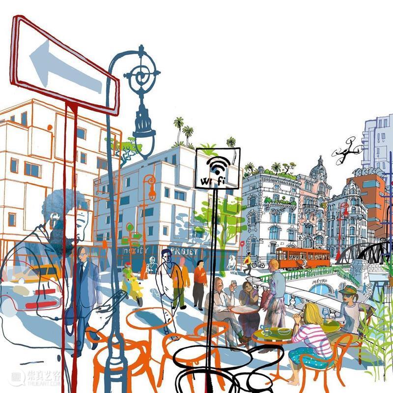 日常生活是城市最美的风景 风景 城市 日常生活 柏林 建筑师 书籍 作家 插画家 Carlo Stanga 崇真艺客