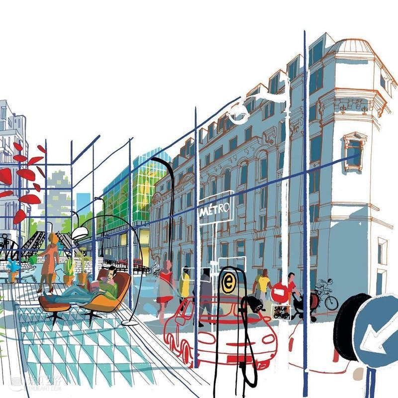 日常生活是城市最美的风景 风景 城市 日常生活 柏林 建筑师 书籍 作家 插画家 Carlo Stanga 崇真艺客
