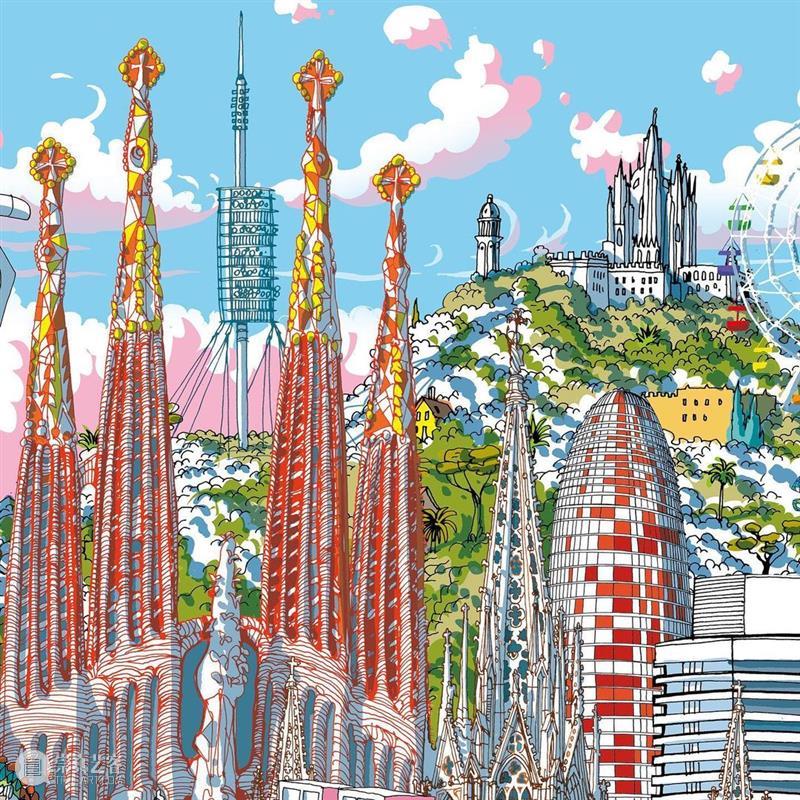 日常生活是城市最美的风景 风景 城市 日常生活 柏林 建筑师 书籍 作家 插画家 Carlo Stanga 崇真艺客
