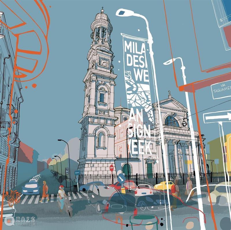 日常生活是城市最美的风景 风景 城市 日常生活 柏林 建筑师 书籍 作家 插画家 Carlo Stanga 崇真艺客