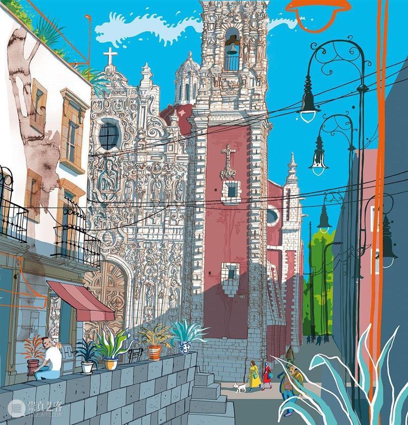 日常生活是城市最美的风景 风景 城市 日常生活 柏林 建筑师 书籍 作家 插画家 Carlo Stanga 崇真艺客