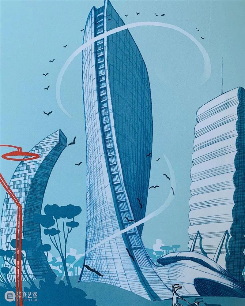 日常生活是城市最美的风景 风景 城市 日常生活 柏林 建筑师 书籍 作家 插画家 Carlo Stanga 崇真艺客
