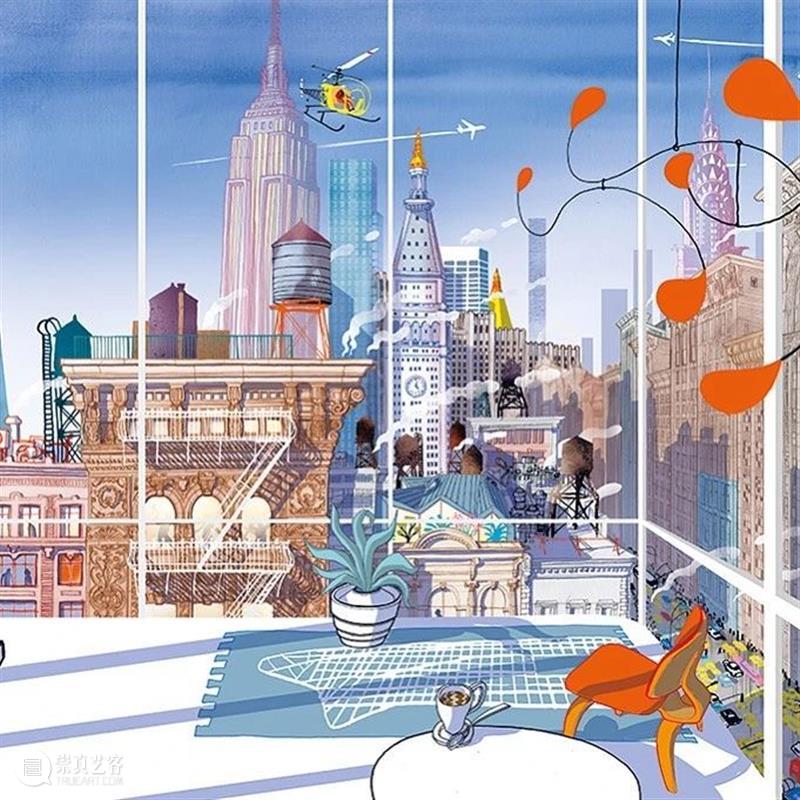 日常生活是城市最美的风景 风景 城市 日常生活 柏林 建筑师 书籍 作家 插画家 Carlo Stanga 崇真艺客