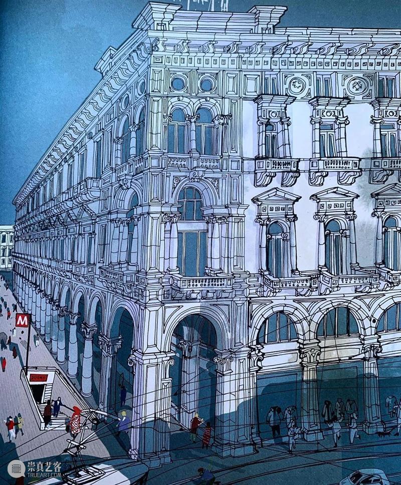 日常生活是城市最美的风景 风景 城市 日常生活 柏林 建筑师 书籍 作家 插画家 Carlo Stanga 崇真艺客