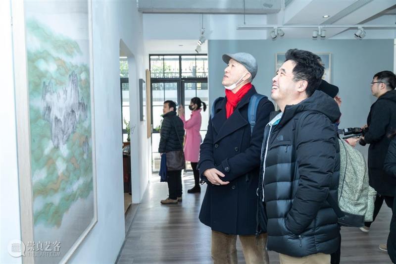 云生——邵仄炯庚子作品雅荟 开幕现场  芊荷艺术空间官微 云生 邵仄炯 庚子 作品 雅荟 现场 上海 芊荷 艺术 空间 崇真艺客