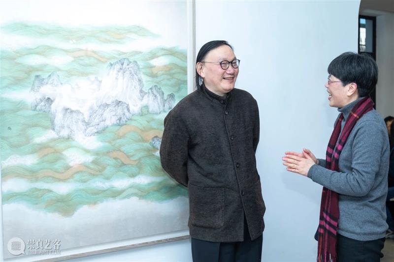 云生——邵仄炯庚子作品雅荟 开幕现场  芊荷艺术空间官微 云生 邵仄炯 庚子 作品 雅荟 现场 上海 芊荷 艺术 空间 崇真艺客