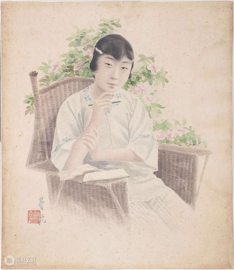 震旦博物馆【民•潮】特展活动报名 | 【绘画课】月份牌擦笔水彩画法课程  黄浦江畔文化宝盒 水彩 月份 画法 活动 课程 震旦博物馆 郑曼陀 纸上 画稿 时尚 崇真艺客
