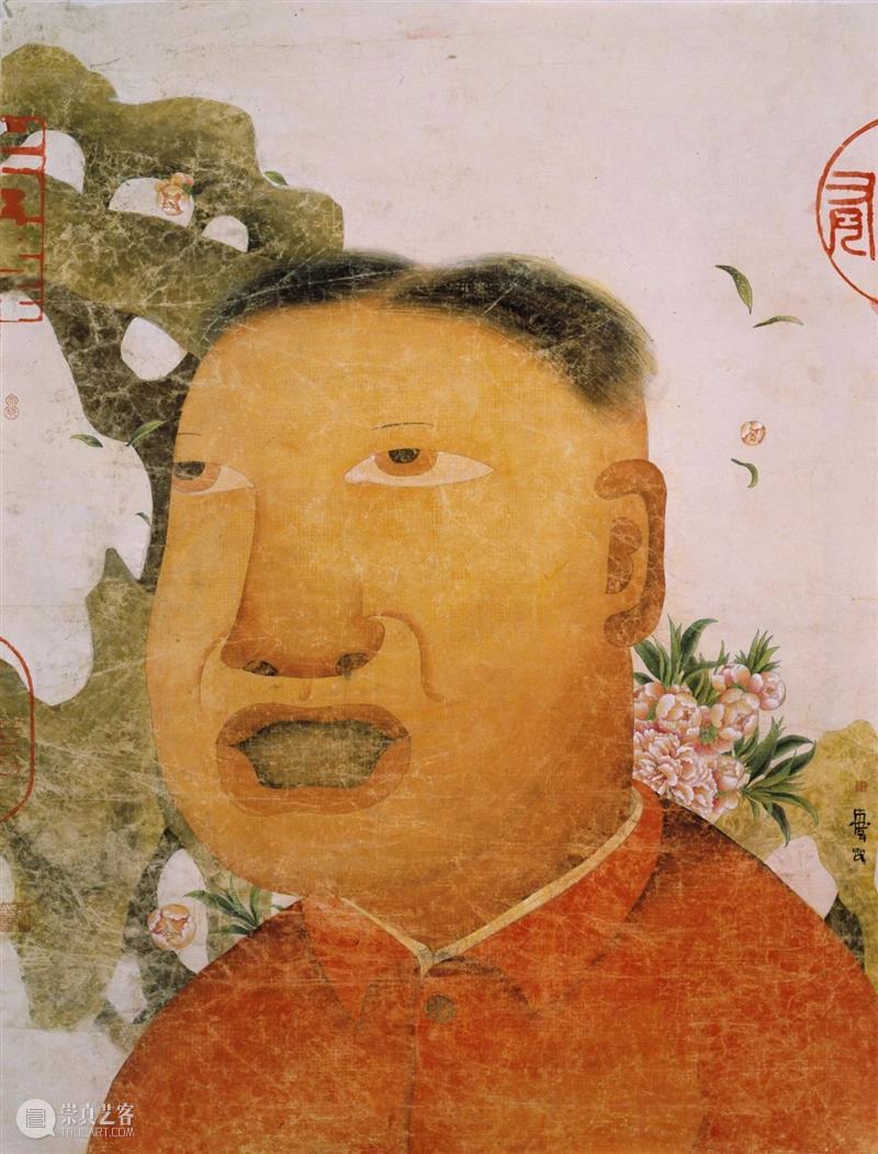 「松」展览 | “传统的复活”中的当代人物画 人物画 当代 中国 人物 模型 战国 时代 帛画 长沙楚墓 人物龙凤帛画 崇真艺客