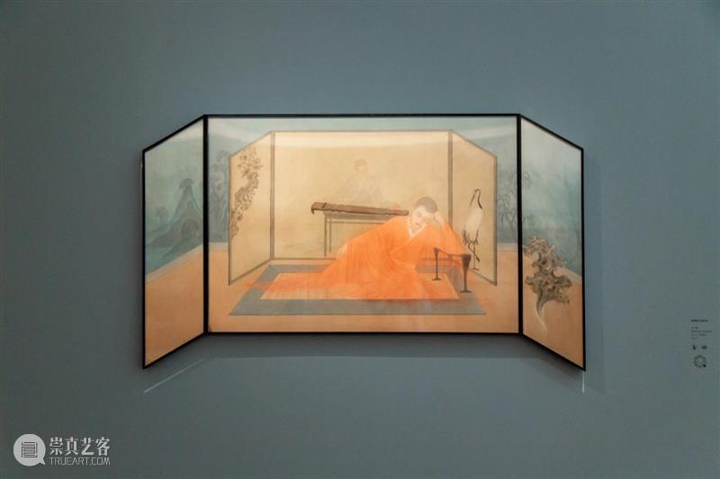 「松」展览 | “传统的复活”中的当代人物画 人物画 当代 中国 人物 模型 战国 时代 帛画 长沙楚墓 人物龙凤帛画 崇真艺客