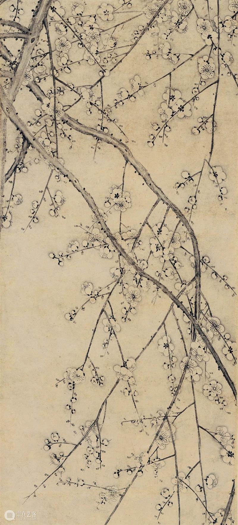 【保利拍卖】画梅丨疏影横斜水清浅 暗香浮动月黄昏 暗香浮动月 疏影横斜水清浅 保利拍卖 画梅丨 林逋 山园小梅 以来 梅花 群芳 姿质 崇真艺客