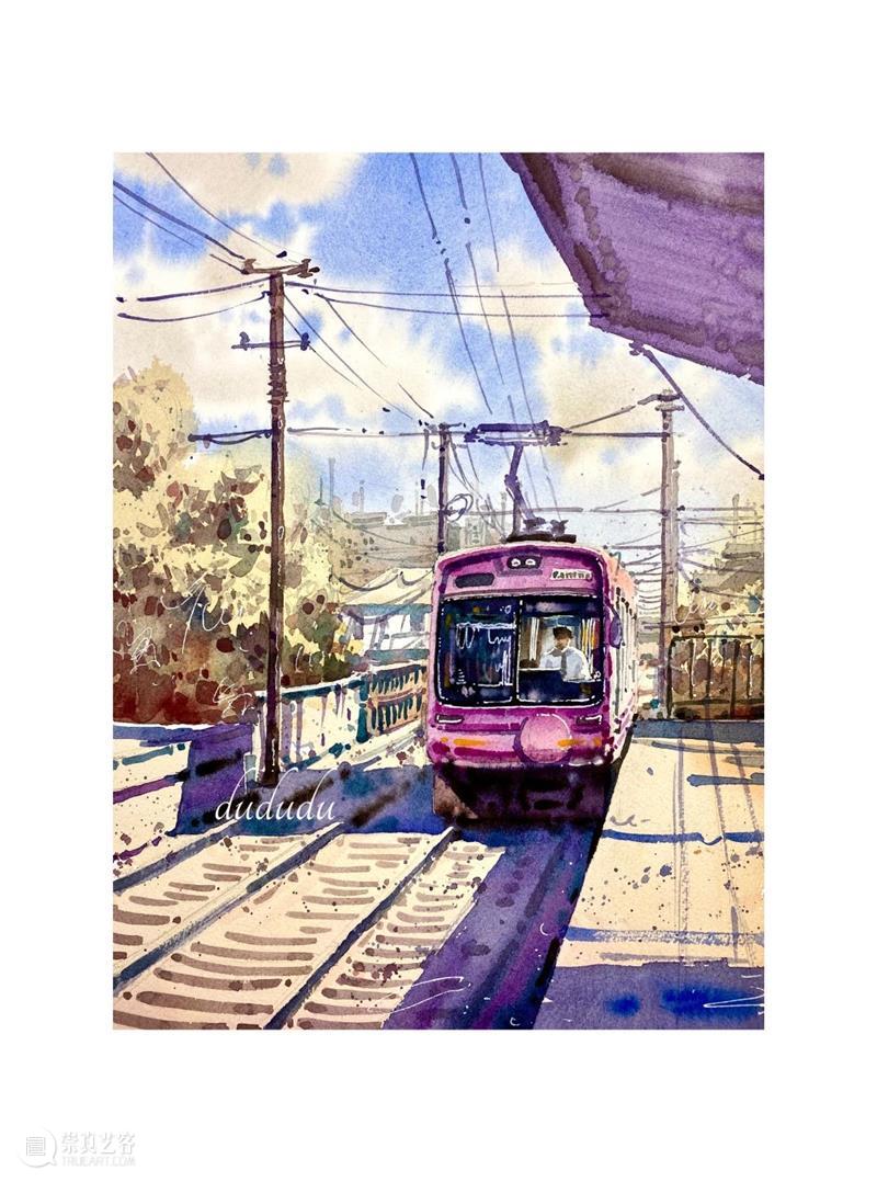 如何将身边风景变成唯美的水彩画面? 风景 水彩 身边 画面 照片 都市 风光 视角 都光掠影 训练营 崇真艺客