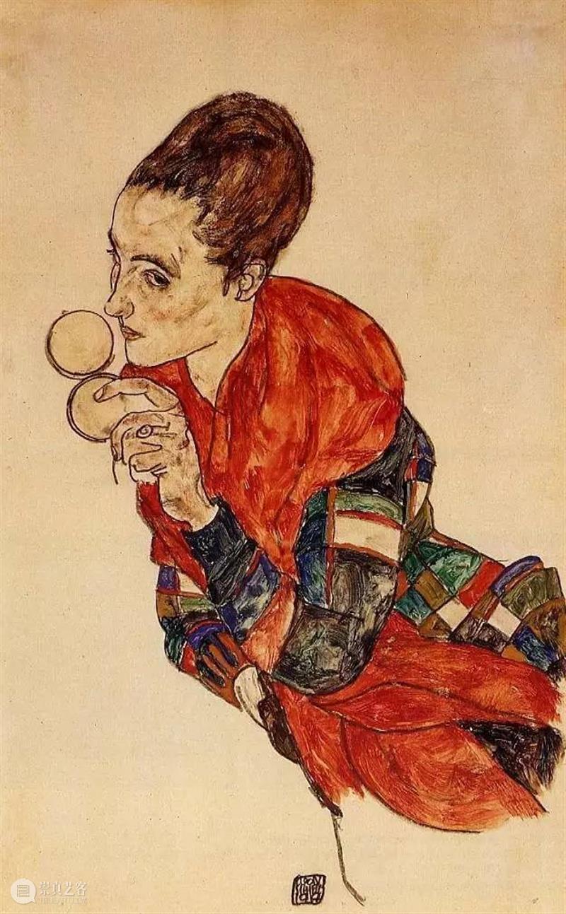 埃贡·席勒1918年10月31日因流感病逝年仅28岁 崇真艺客