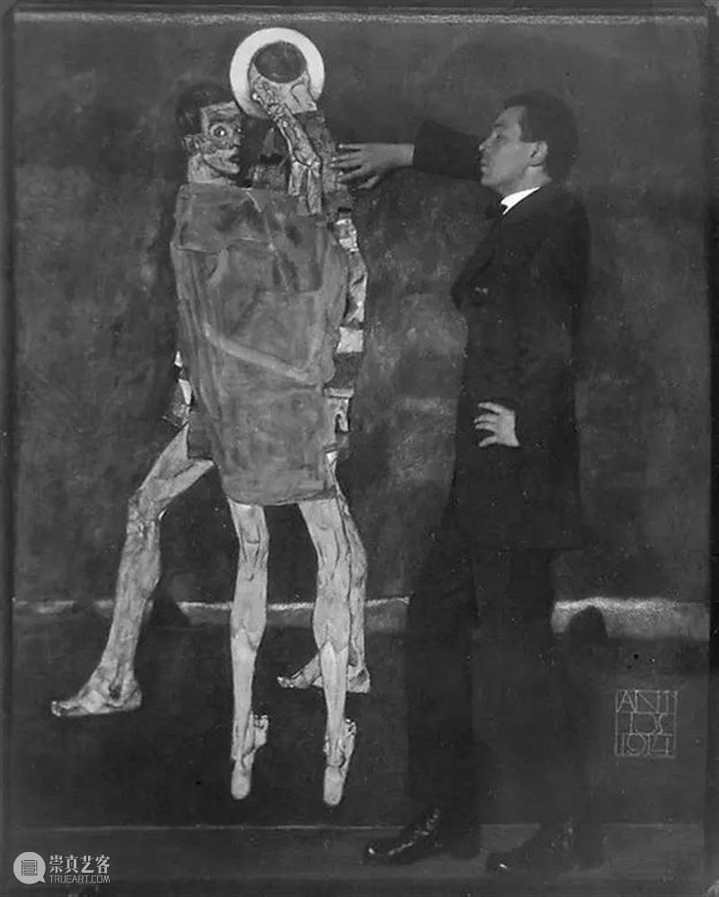 埃贡·席勒1918年10月31日因流感病逝年仅28岁 崇真艺客