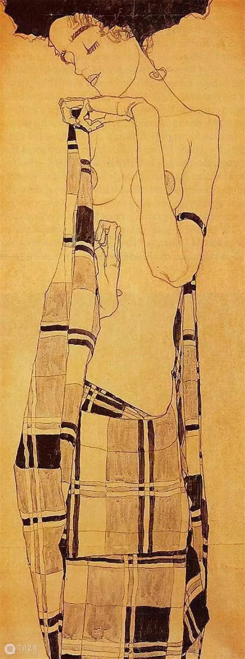 埃贡·席勒1918年10月31日因流感病逝年仅28岁 崇真艺客