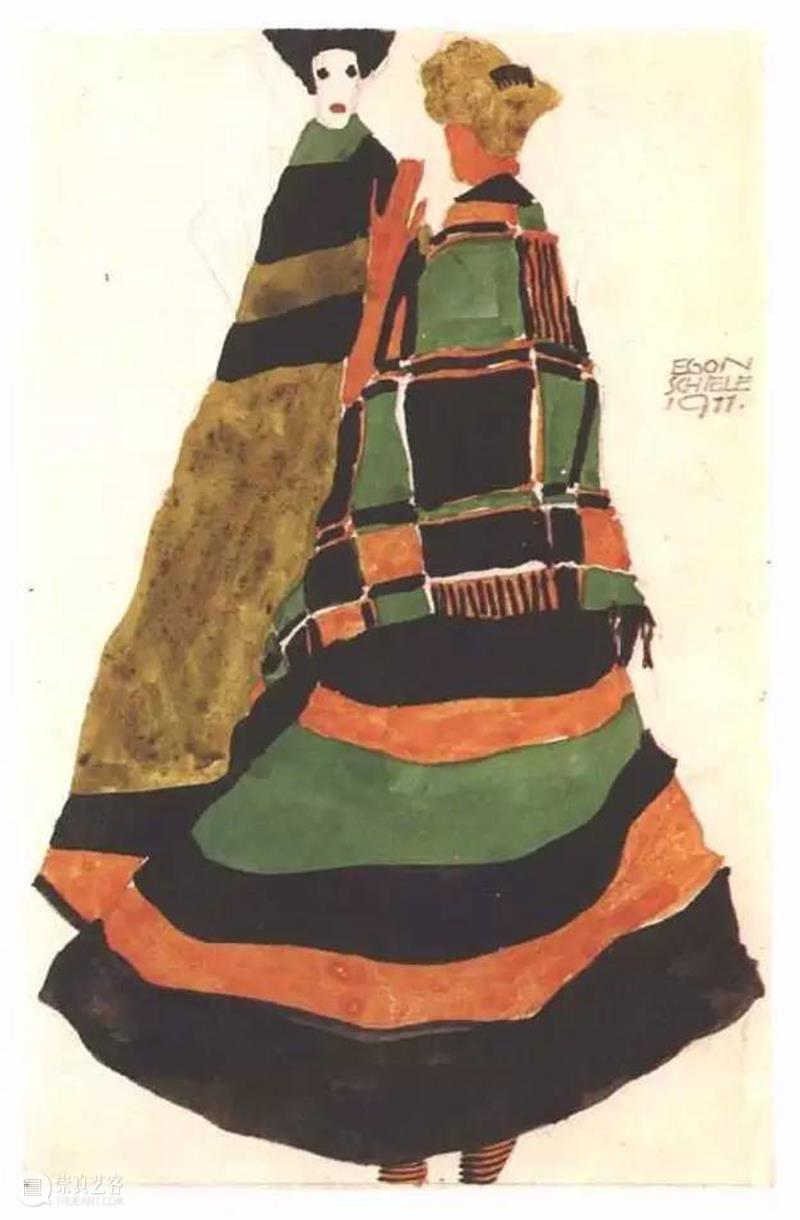 埃贡·席勒1918年10月31日因流感病逝年仅28岁 崇真艺客