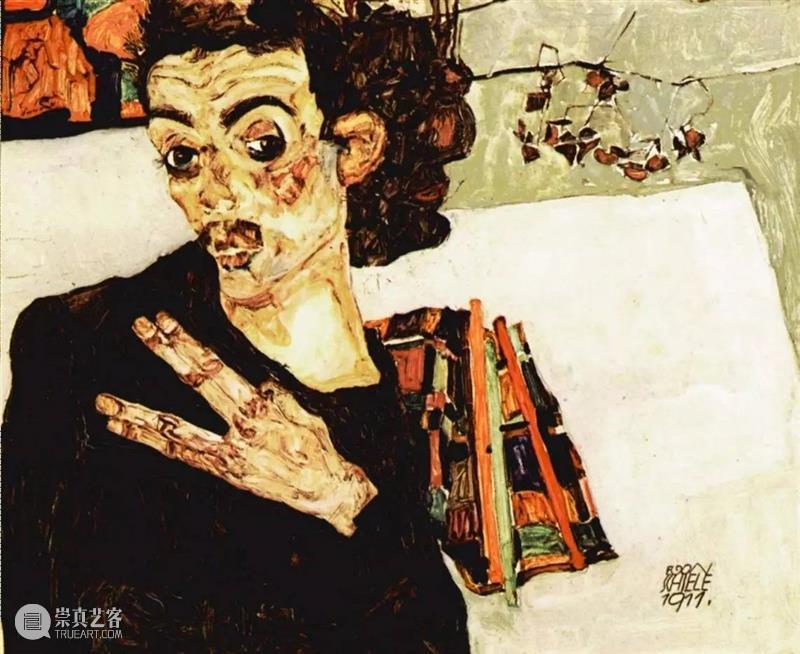 埃贡·席勒1918年10月31日因流感病逝年仅28岁 崇真艺客