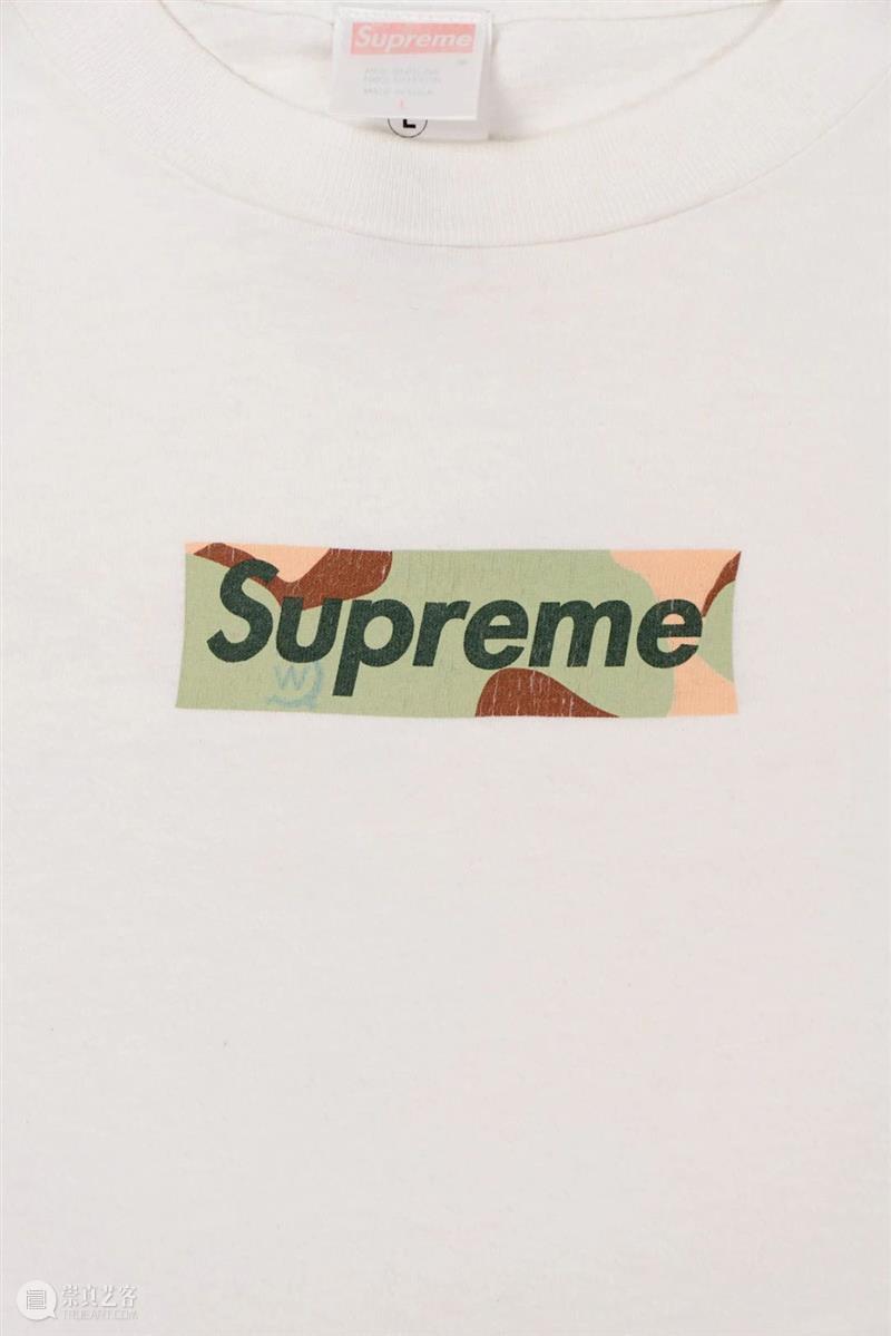佳士得呈献首个且唯一完整的Supreme Box Logo T裇珍藏 佳士得 Supreme Box Logo T裇 样品 亲友 特别版 T裇珍藏 品牌 崇真艺客