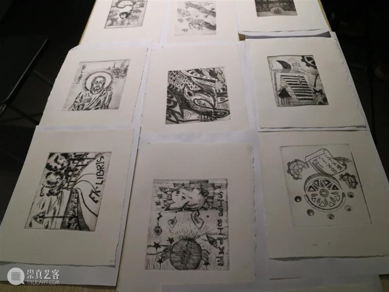 记忆里的“藏书票” 记忆 藏书票 上海 铜版 画展 国际 美柔汀特展闭展 倒计时 徐汇艺术馆 徐汇区教育学院附属实验中学 崇真艺客
