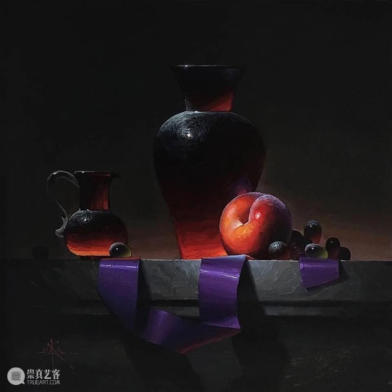 会发光的静物 静物 美国 画家 背景 明暗 特征 现代 情感 荷兰 黄金时代 崇真艺客