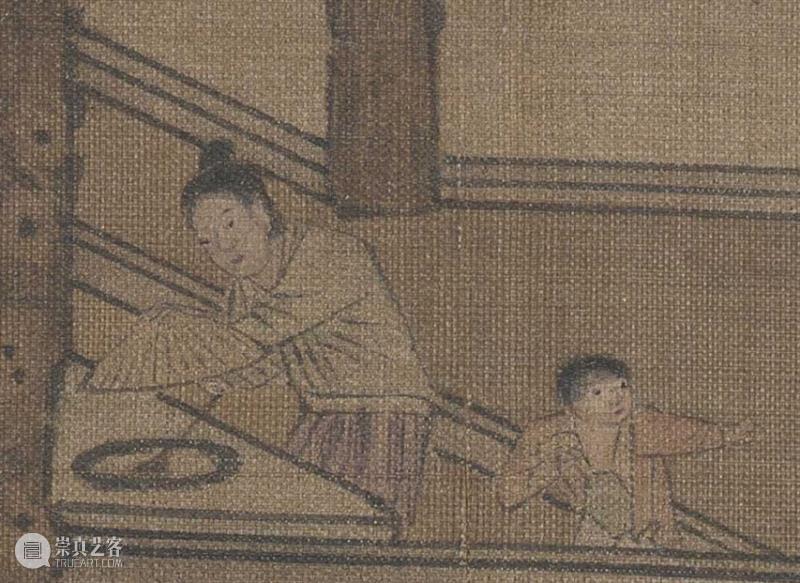 古代母亲的一天 母亲 古代 大宋 客店 窗外 晓月 征人晓发图 南宋 佚名 故宫博物院 崇真艺客