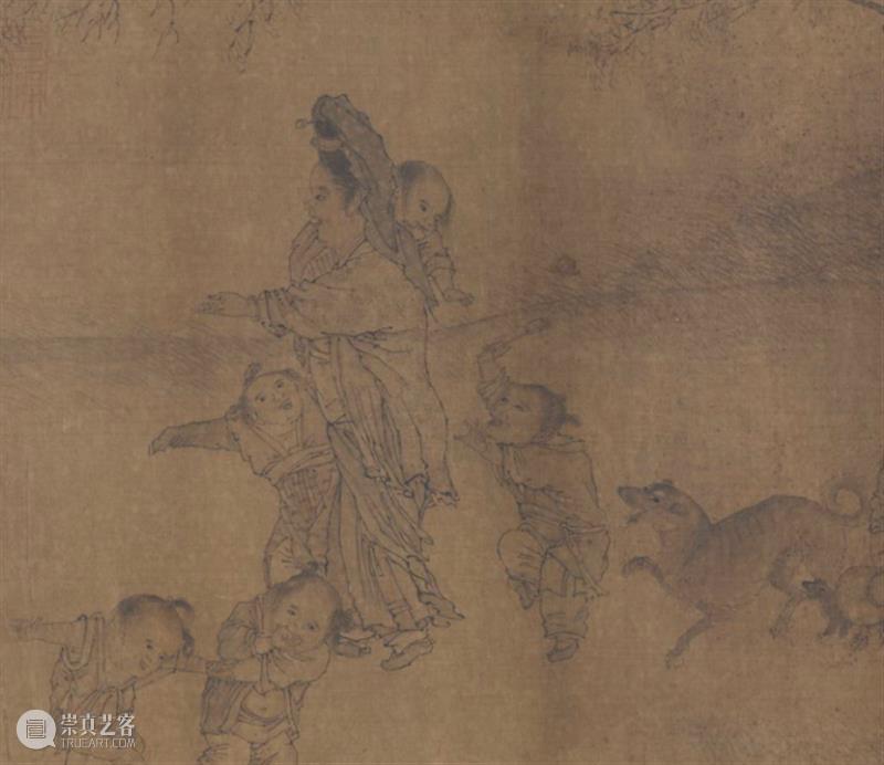 古代母亲的一天 母亲 古代 大宋 客店 窗外 晓月 征人晓发图 南宋 佚名 故宫博物院 崇真艺客