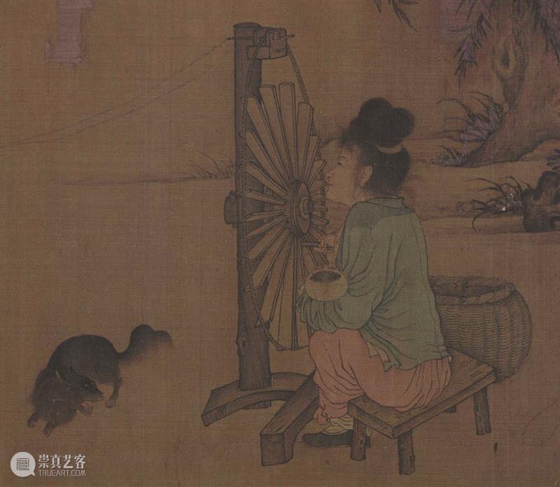 古代母亲的一天 母亲 古代 大宋 客店 窗外 晓月 征人晓发图 南宋 佚名 故宫博物院 崇真艺客