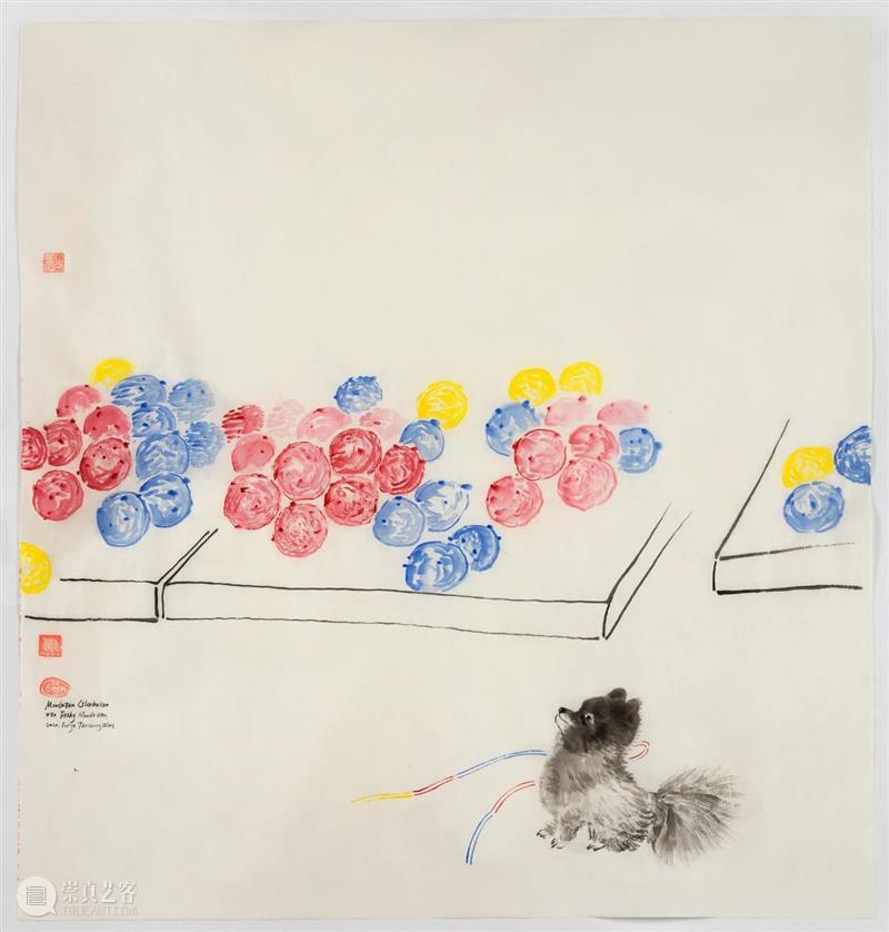 动态 | 天线空间宣布代理艺术家王伊芙苓韬程 Evelyn Taocheng Wang 天线 空间 艺术家 王伊芙苓韬程 Evelyn Wang 动态 False Poster 布面 崇真艺客